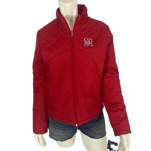 G-III Carl Banks Girls Women's Nebraska Huskers Insulated Jacket Youth Sz M NWT